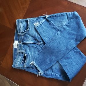 Current/Elliott  ankle skinny jeans